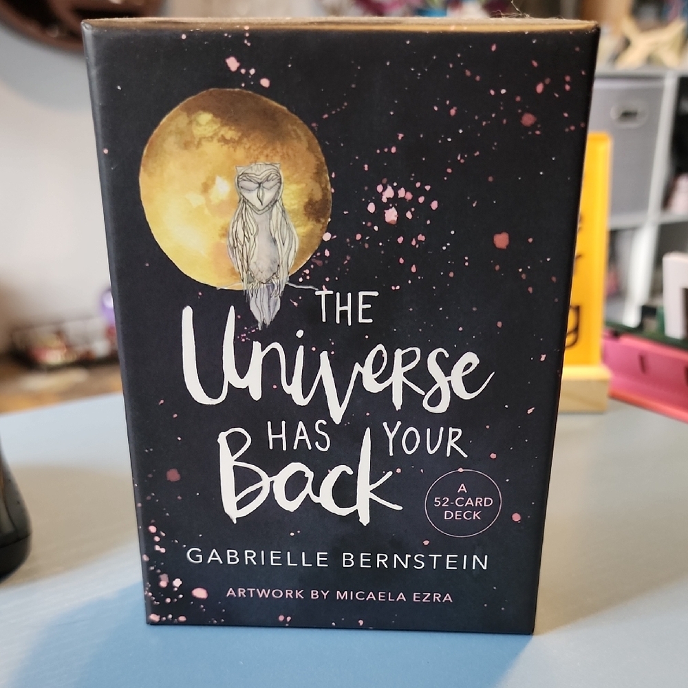 The Universe Has Your Back Card Deck - Black - Picture 1 of 10